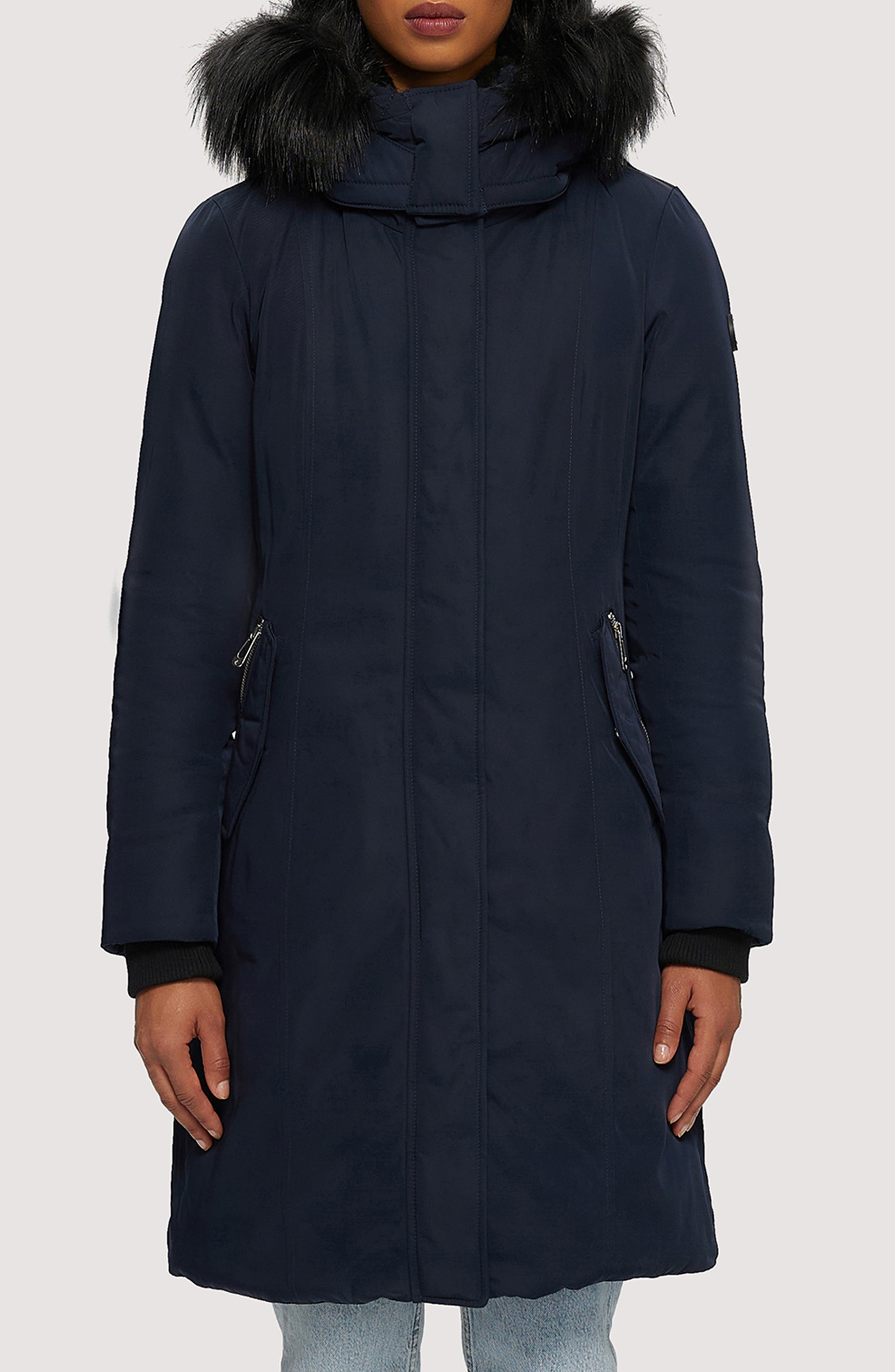 Noize Kristel Faux Fur Hooded Parka