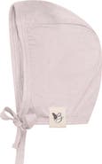Bebe Bella Girl Knit Bonnet with Strap Tie