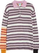 Waste Yarn Project Carl Stripe One of a Kind Polo