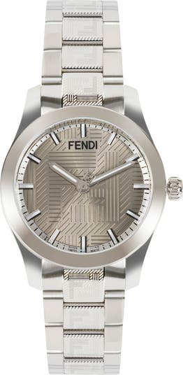 Fendi Shadow Guilloche Dial Bracelet Watch, 40mm | Nordstromrack