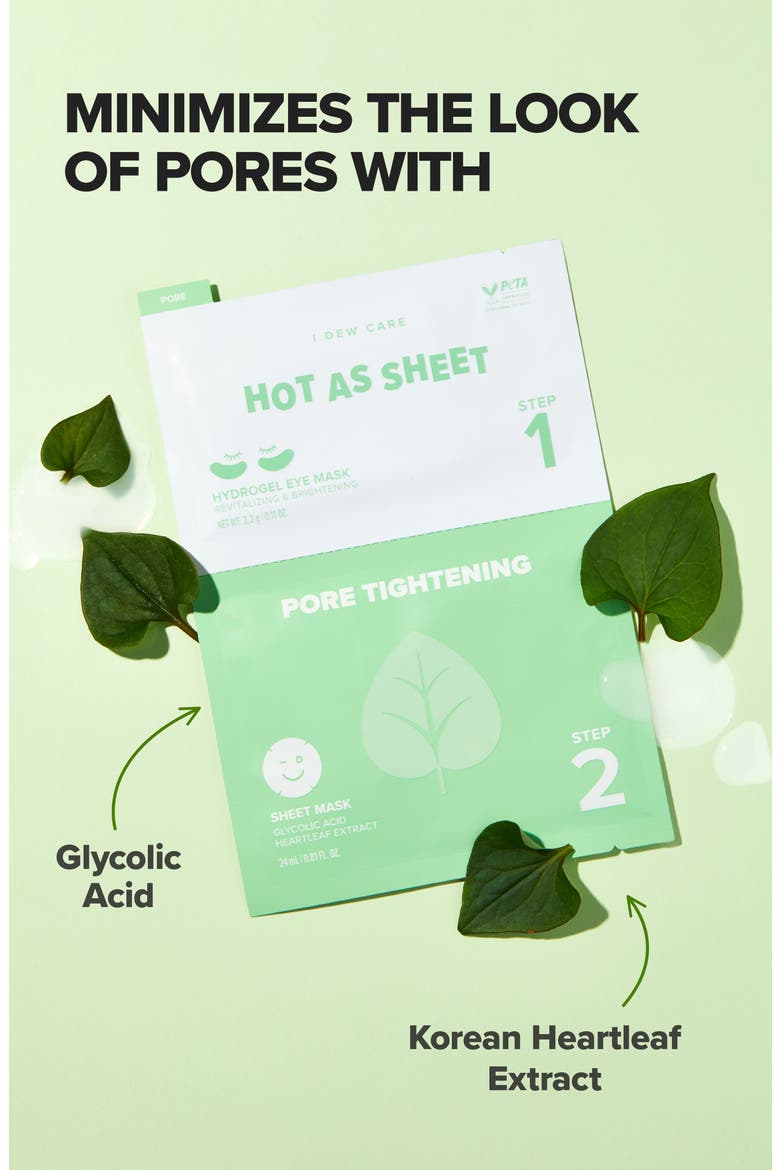 Hot As Sheet Pore Tightening Eye & Sheet Mask Set (Nordstrom Exclusive), Alternate, color, NO COLOR