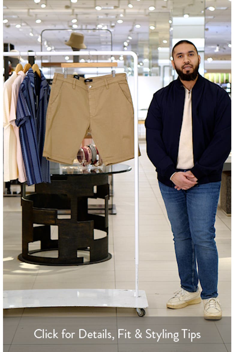 'Jacob' Twill Chino Shorts video
