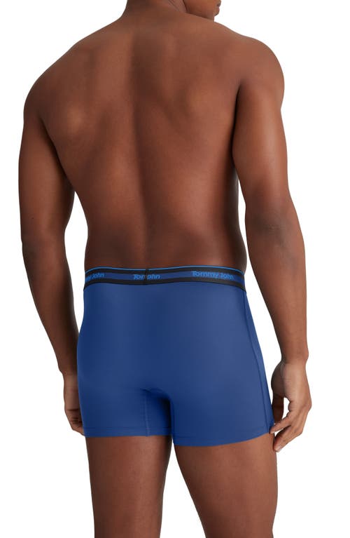 Tommy John 3-pack Comfort Micro 4-inch Boxer Briefs In Multi