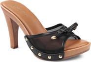 Candie's Lucianna Platform Slide Sandal