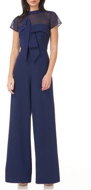 JS Collections Stretch Crepe Jumpsuit