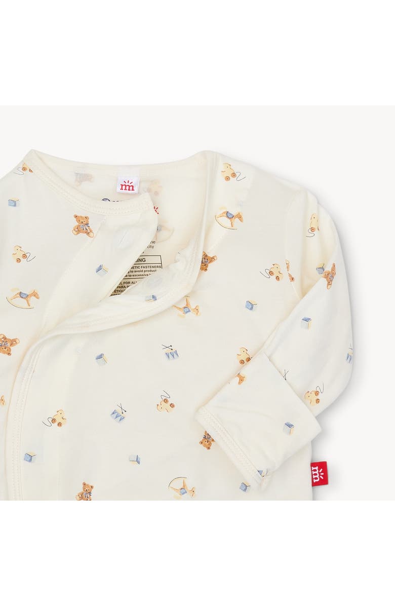 Magnetic Me Sweet Lullaby Stretch Modal Wrap Top, Pants & Hat Set, Alternate, color, Lullaby Lane