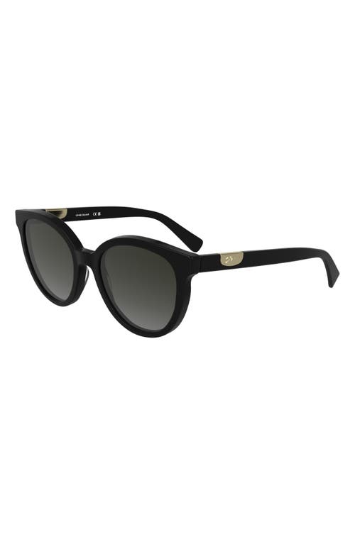 Longchamp Le Pliage 52mm Gradient Round Sunglasses