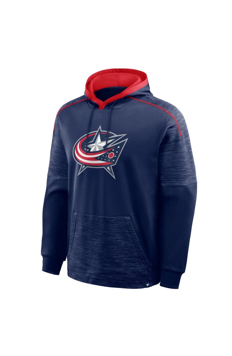 FANATICS Men
s Fanatics Navy Columbus Blue Jackets Goaltender Defender Pullover Hoodie, Alternate, color, Navy
