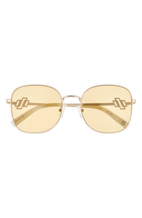 57mm Metamorphosis Square Sunglasses