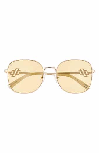 Le Specs 57mm Metamorphosis Square Sunglasses