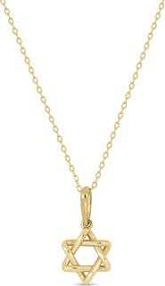 Bony Levy 14K Gold Star of David Pendant Necklace