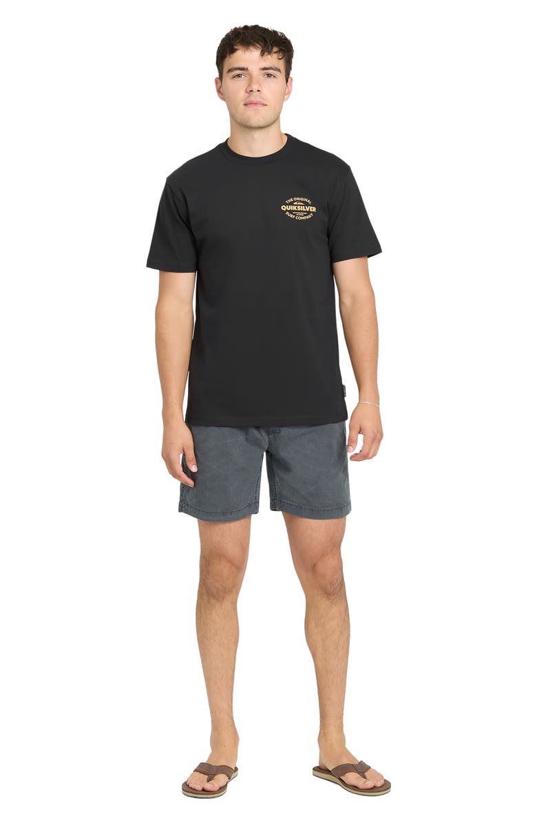 Quiksilver The Shed Short Sleeve Graphic T-Shirt, Alternate, color, Black
