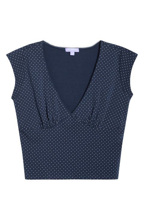 Lace Trim T-Shirt