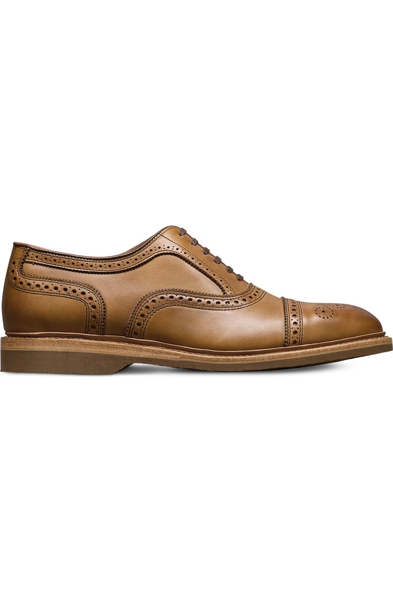 Allen Edmonds Strand Verse Cap Toe Oxford Shoe, Alternate, color, Walnut