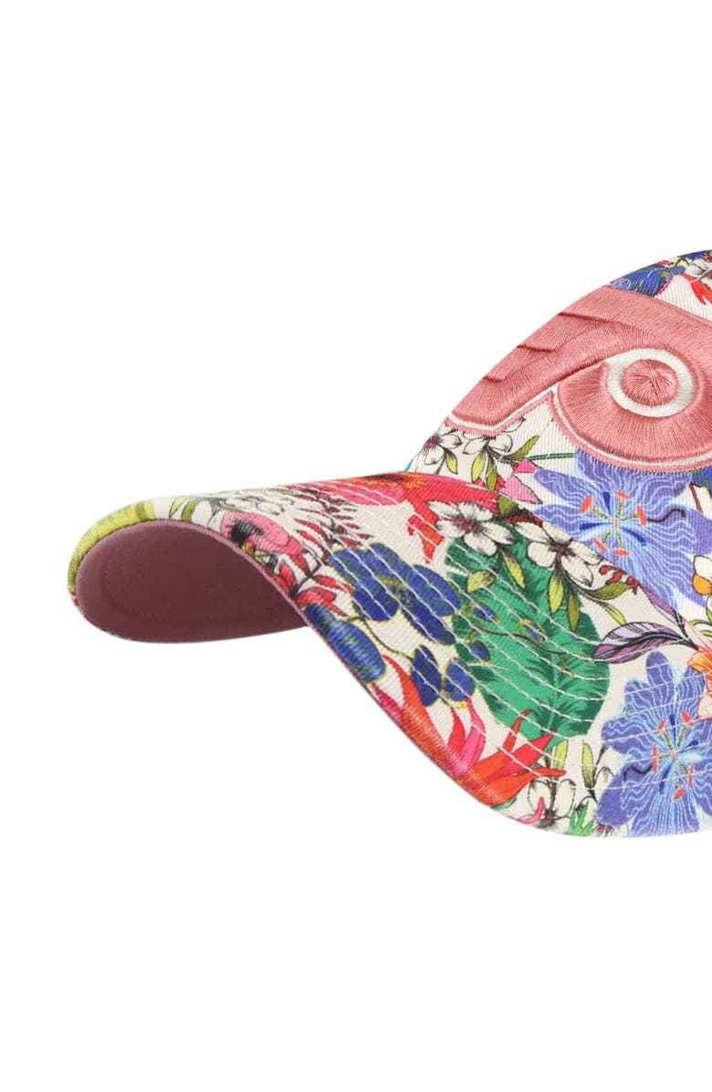 '47 Women's '47 Cream Philadelphia Flyers Pollinator Clean Up Adjustable Hat, Alternate, color,