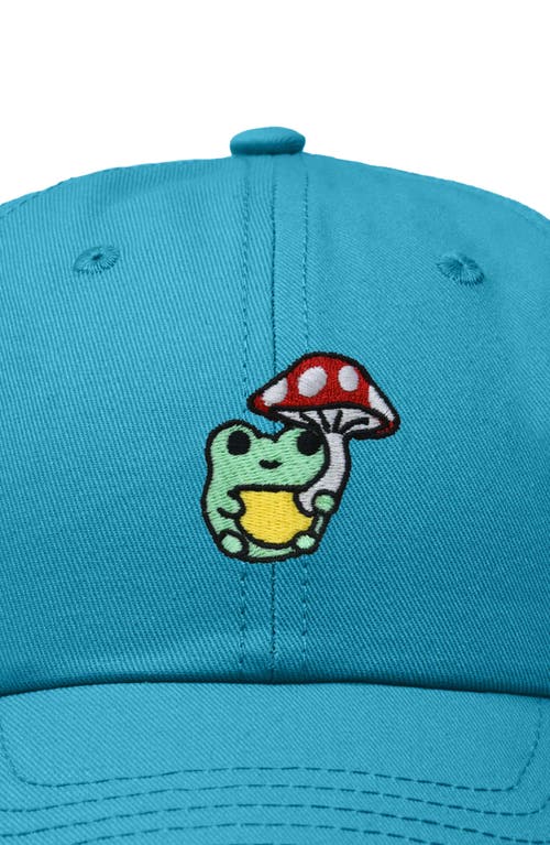 DALIX DALIX MUSHROOM FROG EMBROIDERED HAT 
