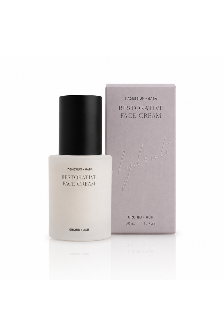 Restorative Face Cream - Magnesium + GABA, Main, color, None