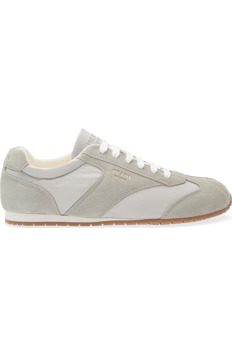 Prada Low Profile Sneaker, Alternate, color, Nube