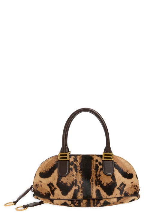 Mini Bolero Genuine Calf Hair Bowling Bag