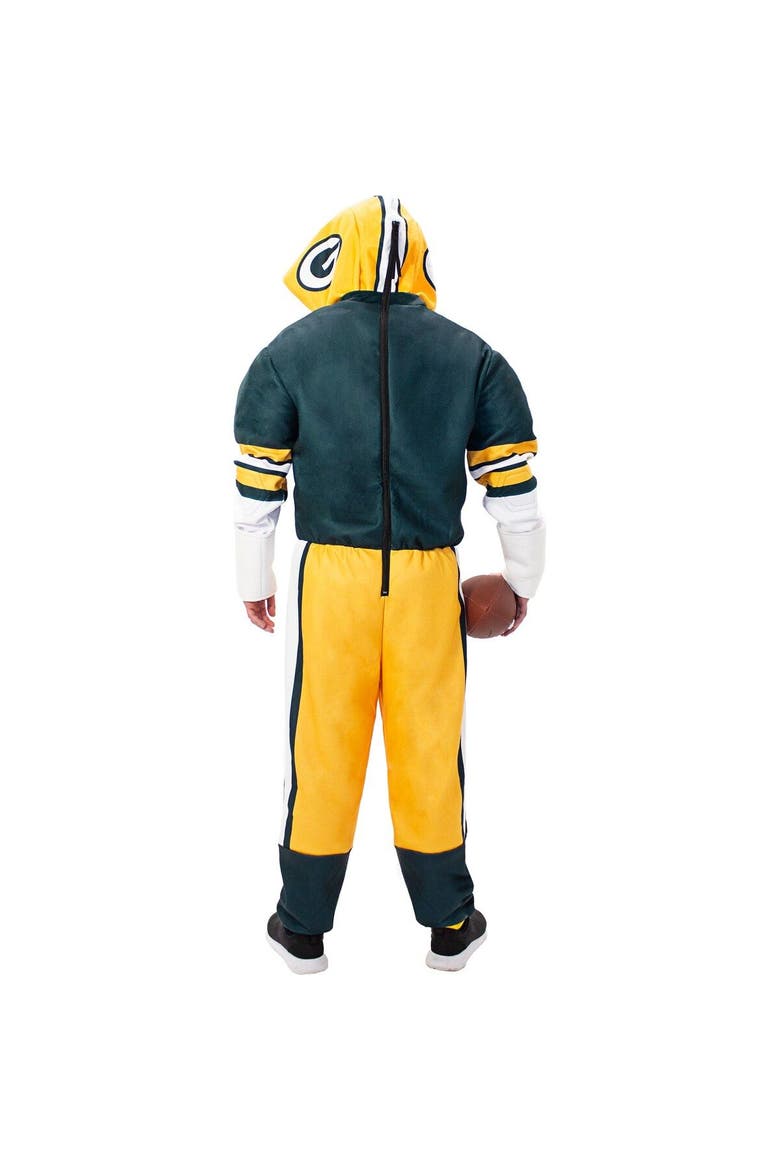 Men's Green Green Bay Packers Game Day Costume, Alternate, color, Green