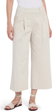 Lysse Mirabelle Pleated Crop Palazzo Pants