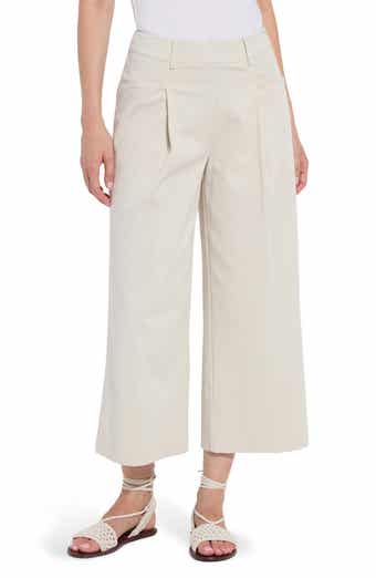 Lysse Mirabelle Pleated Crop Palazzo Pants