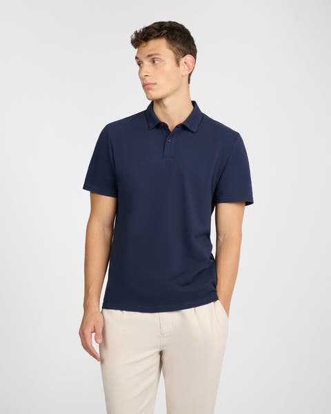 Short Sleeve Pique Polo