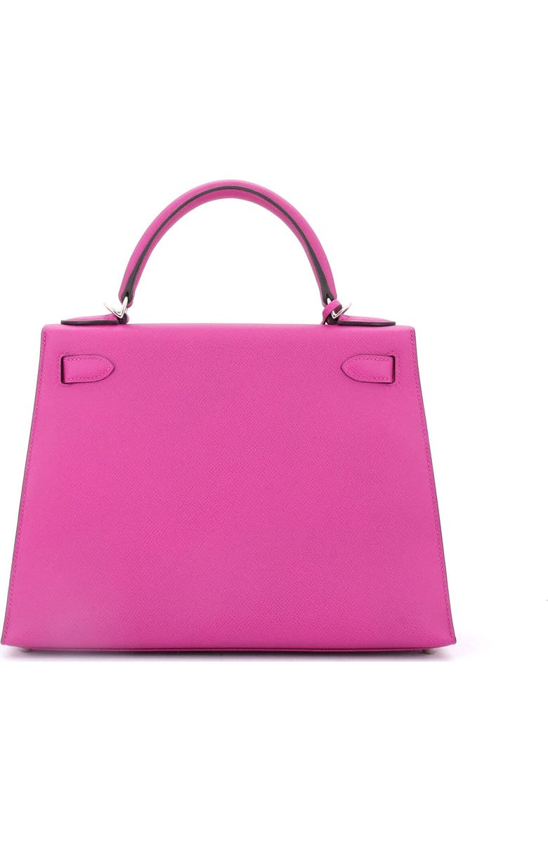 Pre-Owned Hermes Kelly Handbag Pink Epsom with Palladium Hardware 28, Alternate, color, Rose Pourpre