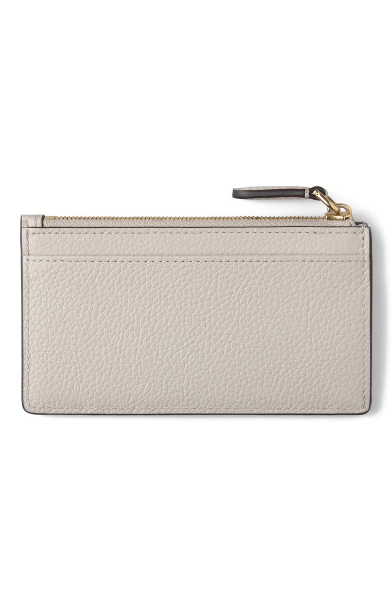 Mulberry Continental Zipped Long Card Holder, Alternate, color, Chalk