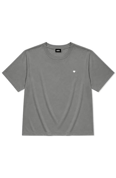 Lil Heart Relaxed Midweight Jersey Tee