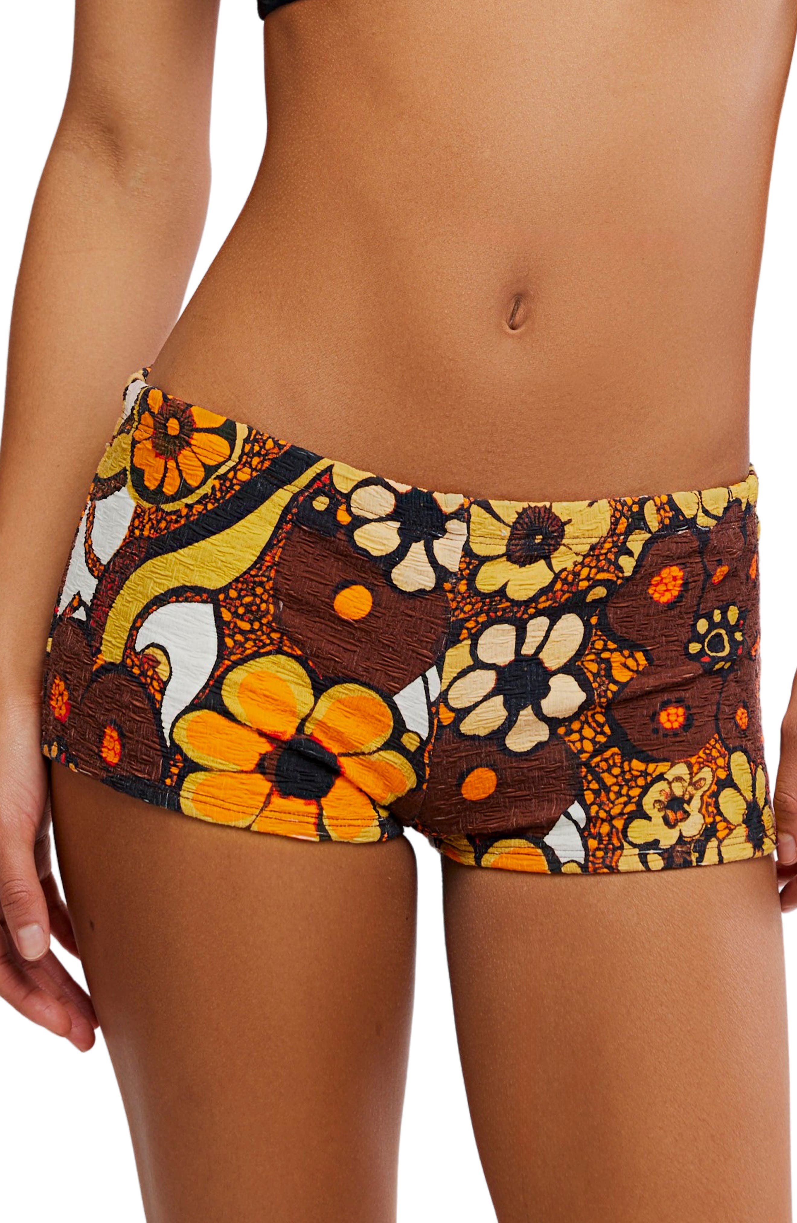 Dixie Printed Shortie Bikini Bottoms