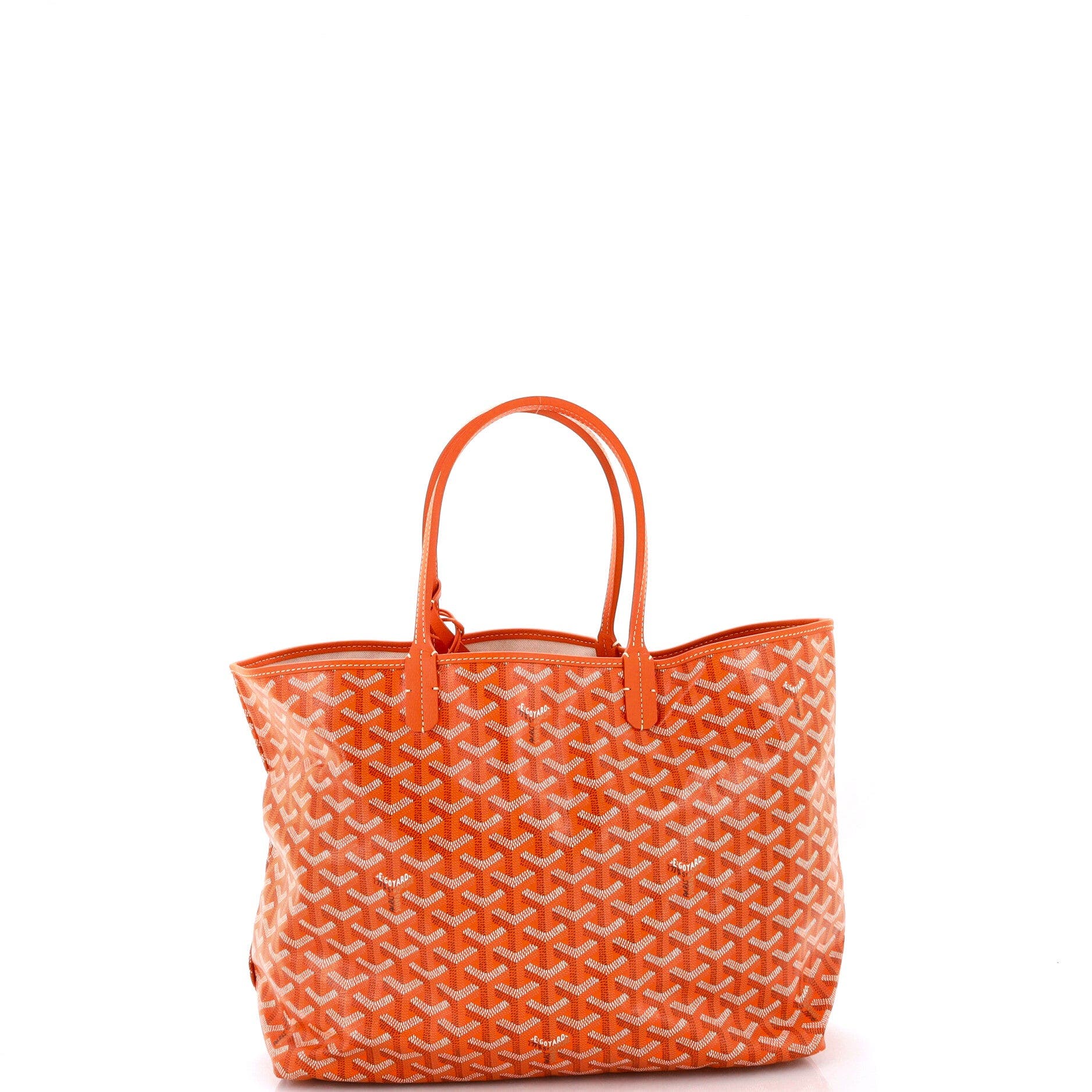 Saint Louis Tote Coated Canvas PM, Alternate, color, Orange