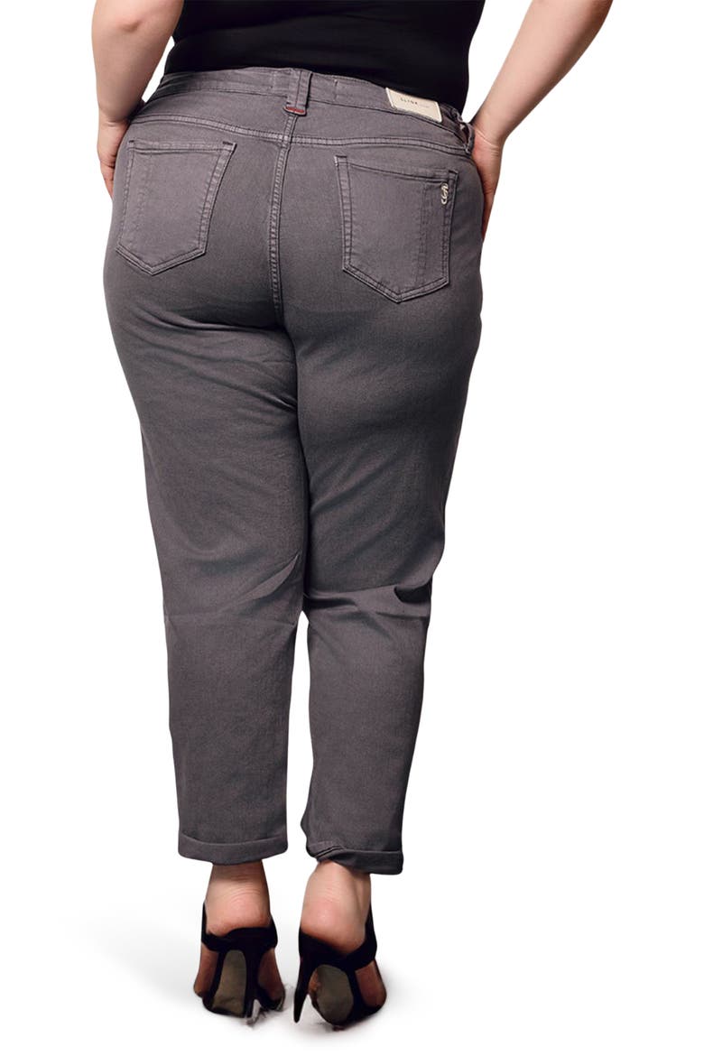 Boyfriend Jeans, Alternate, color, GREY
