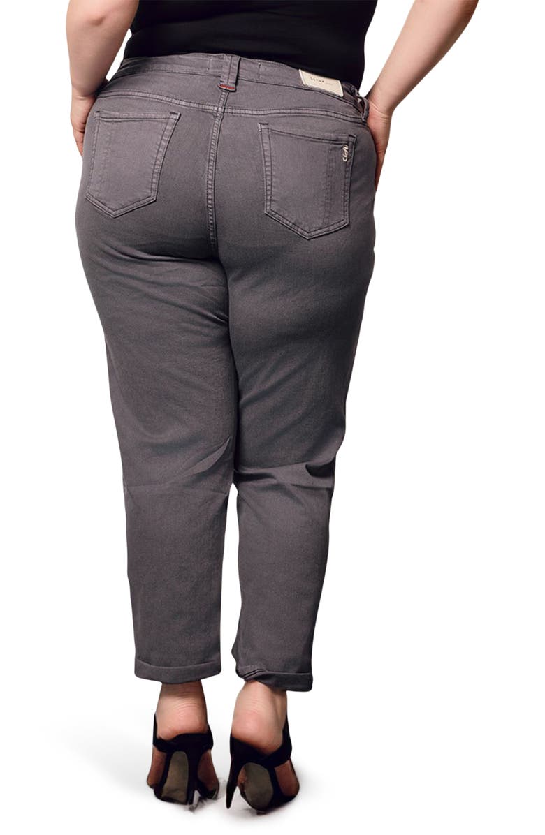 SLINK Jeans Boyfriend Jeans, Alternate, color, Grey
