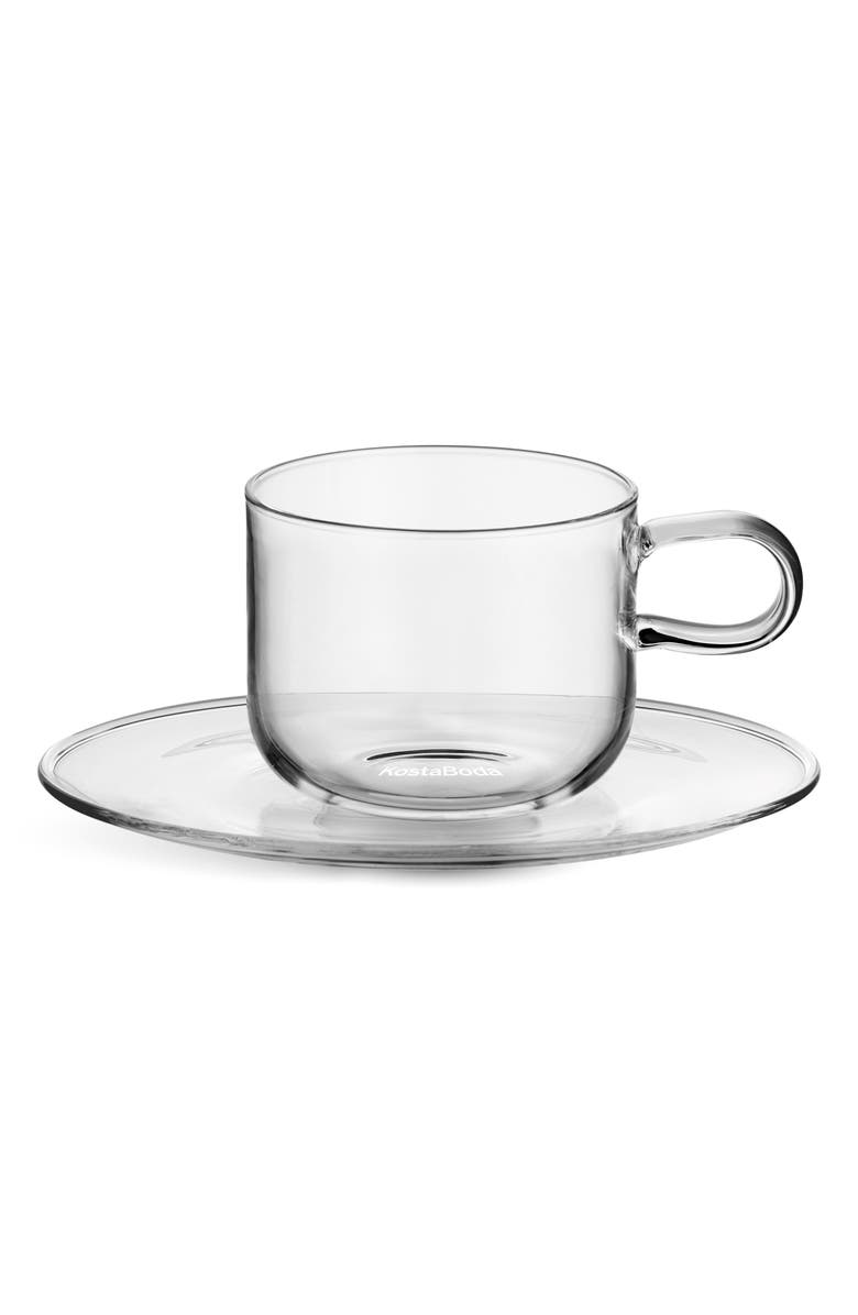 Kosta Boda Viva Cup & Saucer Set, Main, color,