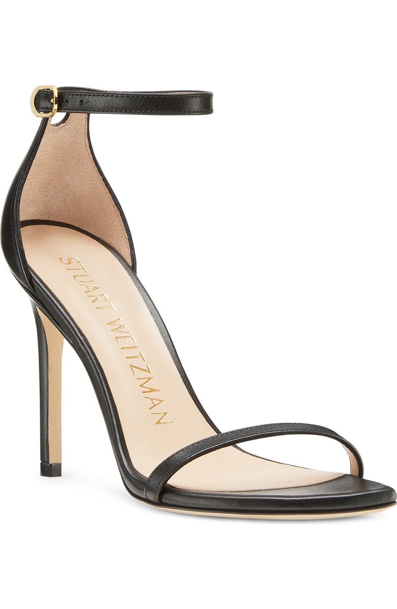 Stuart Weitzman Nudistcurve Ankle Strap Sandal, Main, color,