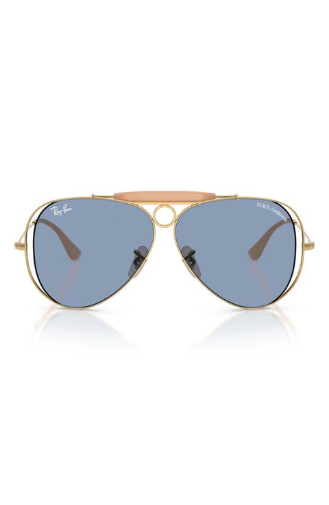 53mm Shooter Pilot Sunglasses
