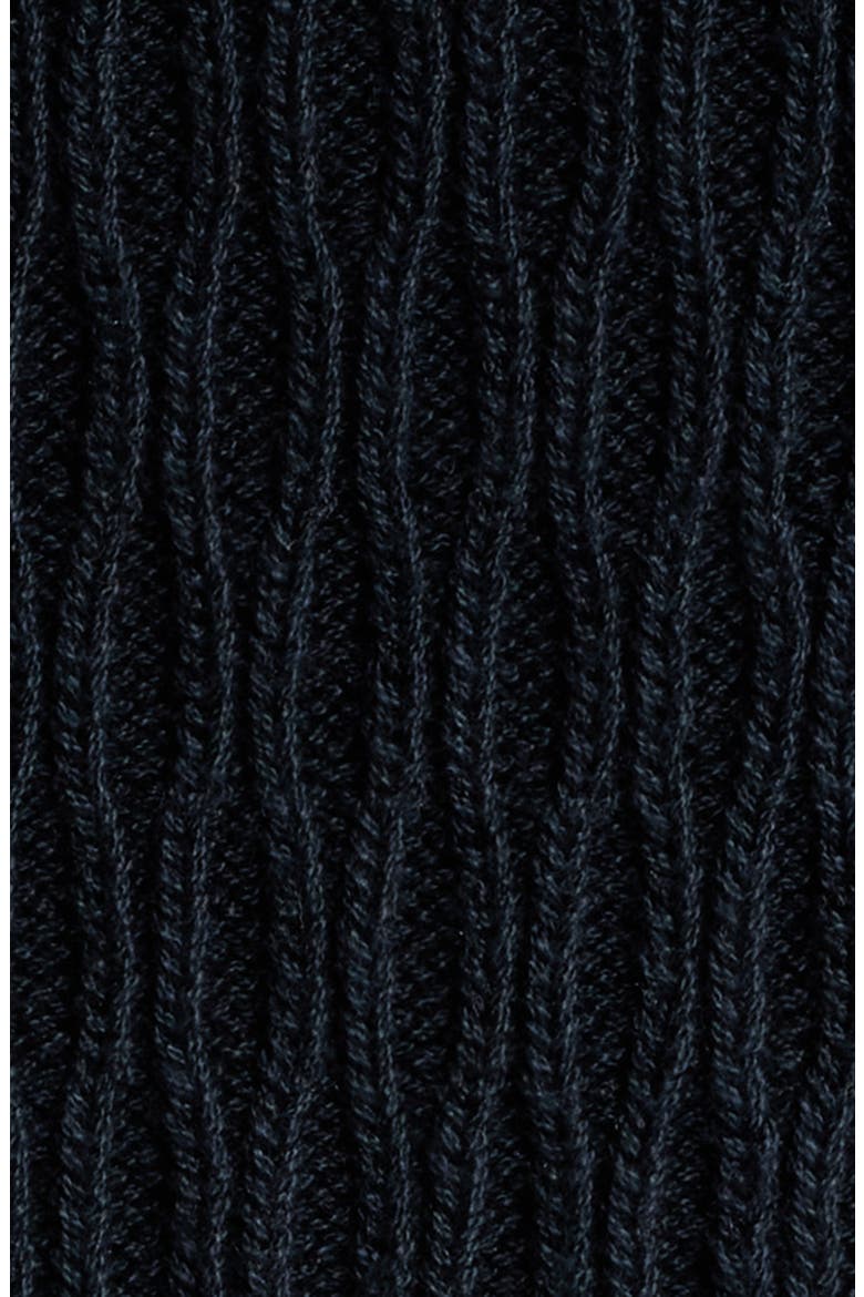 Tellaro Honeycomb Stitch Short Sleeve Cardigan, Alternate, color, NAVY