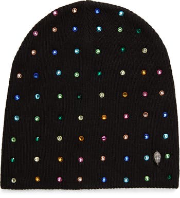 Kurt Geiger London Rhinestone Knit Beanie | Nordstromrack display picture 2