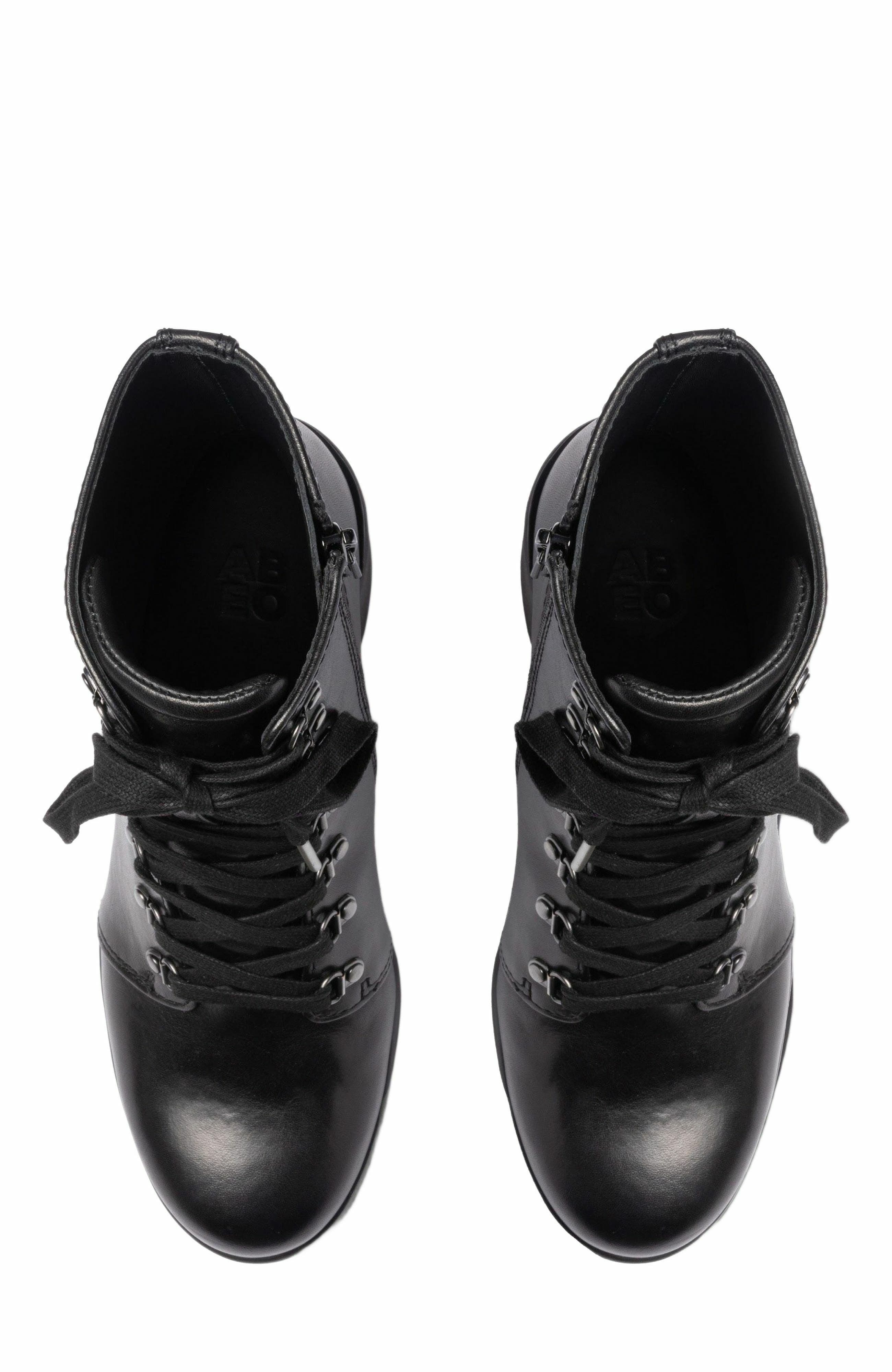 ABEO Metropolis Lace Boot, Alternate, color, Black - Regular