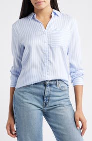 beachlunchlounge Eden Long Sleeve Button-Up Shirt