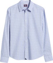 UNTUCKit Durif Check Wrinkle Free Cotton Button-Up Shirt