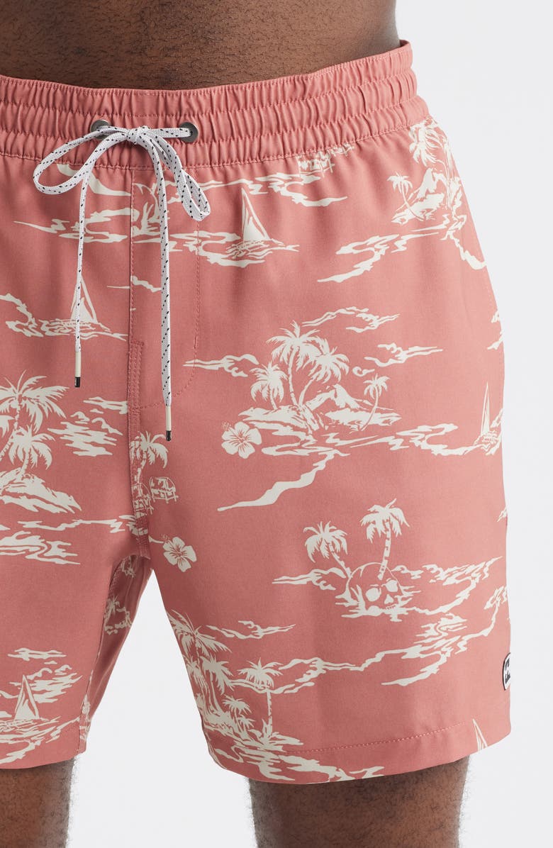 Billabong Lineup Layback Swim Trunks, Alternate, color, Dark Moon
