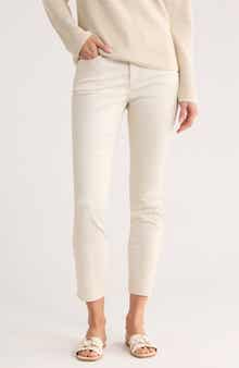Tommy Bahama Pearl Coated High Waist Ankle Skinny Jeans