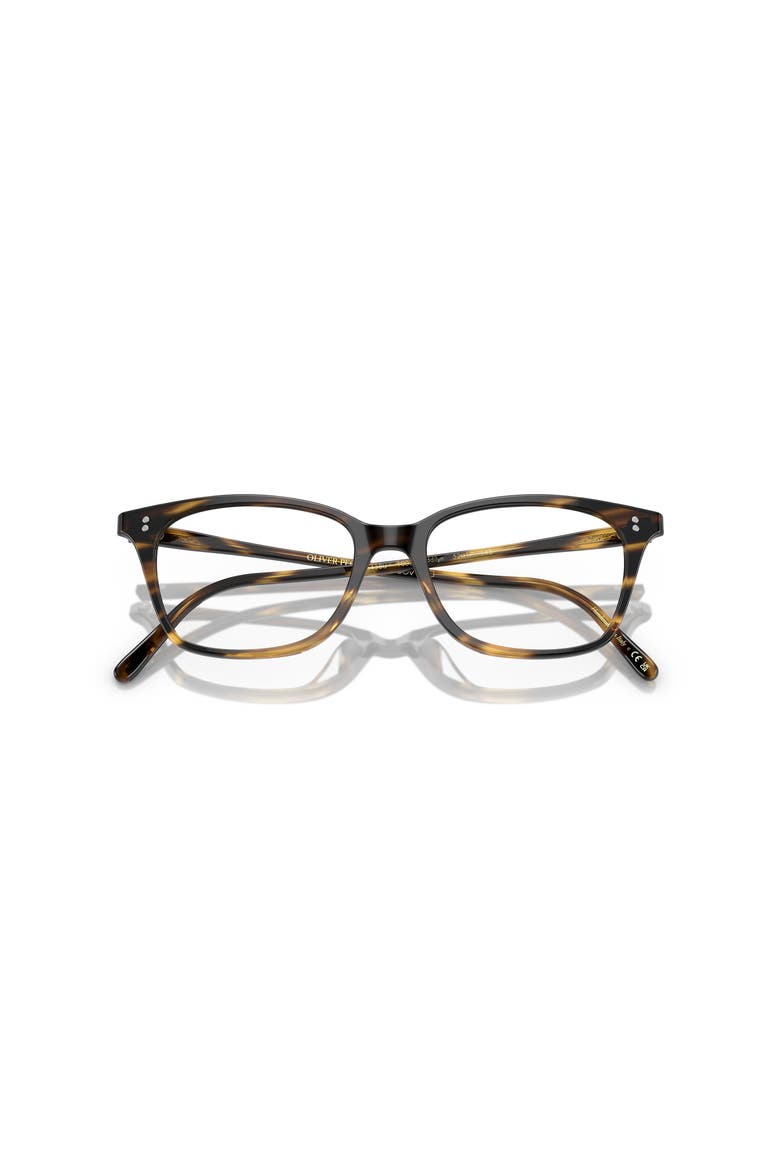 49mm Rectangle optical glasses, Alternate, color, Black