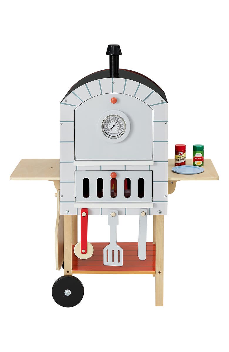 Teamson Kids My Little Helper Pizza Oven & Accessories Playset, Main, color,