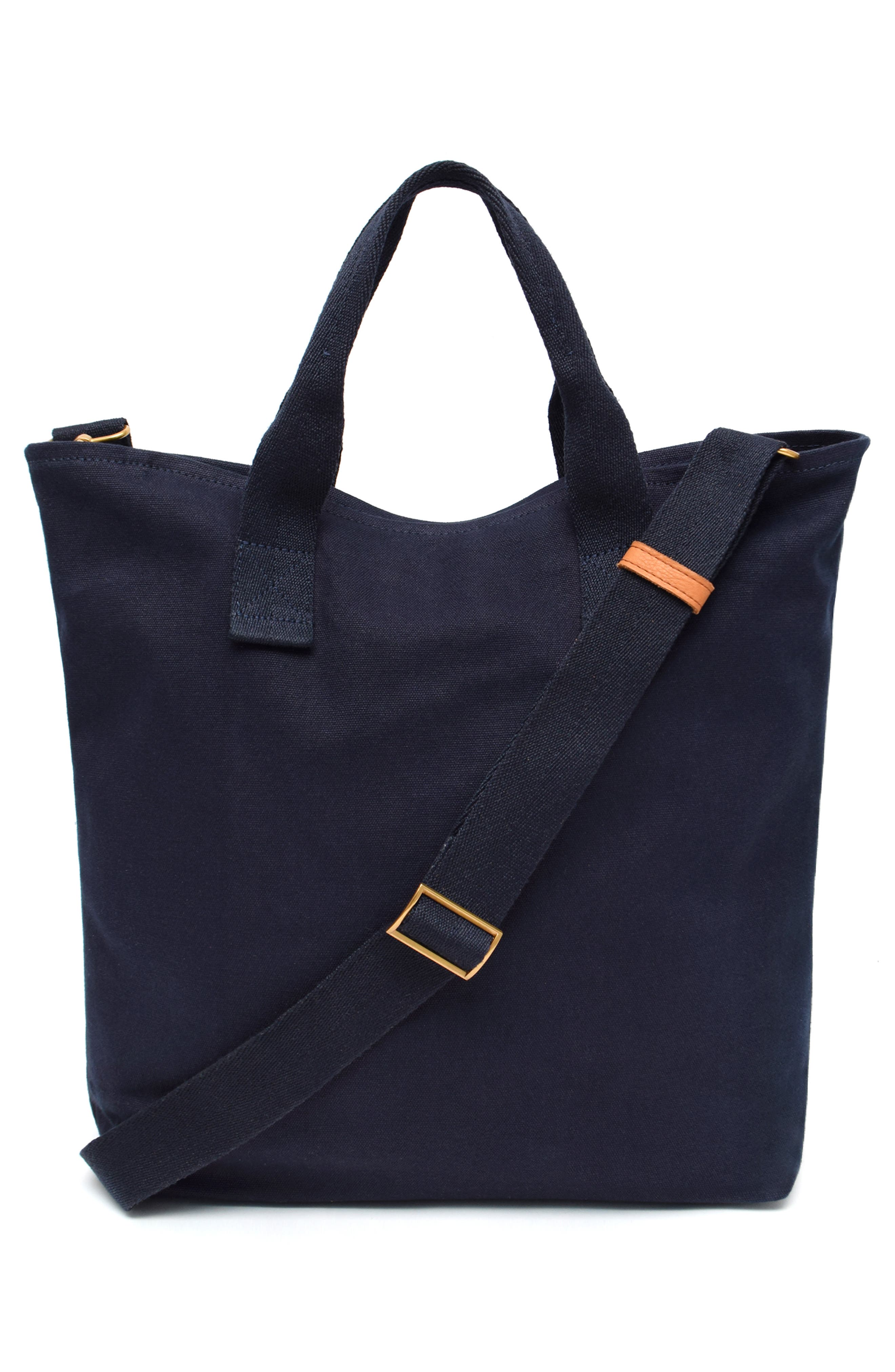 New Amsterdam Leatherworks Ayla Tote, Alternate, color, Midnight