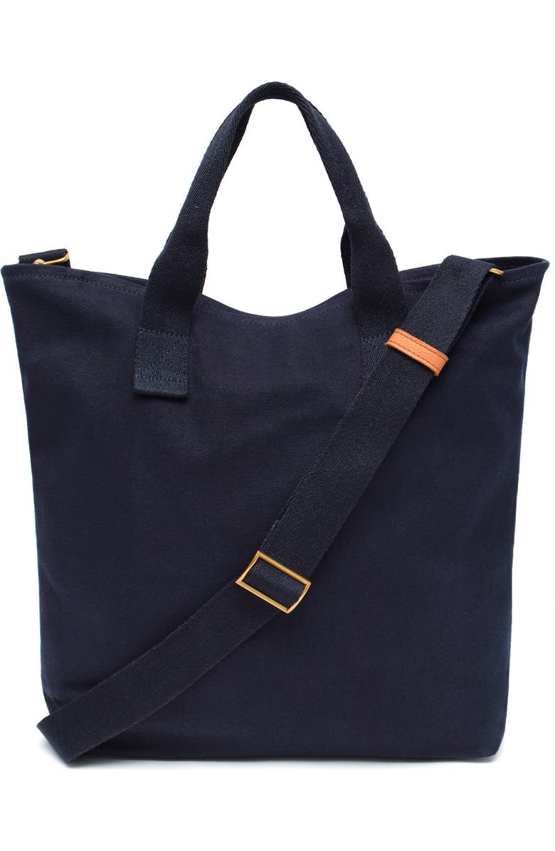 New Amsterdam Leatherworks Ayla Tote, Alternate, color, Midnight