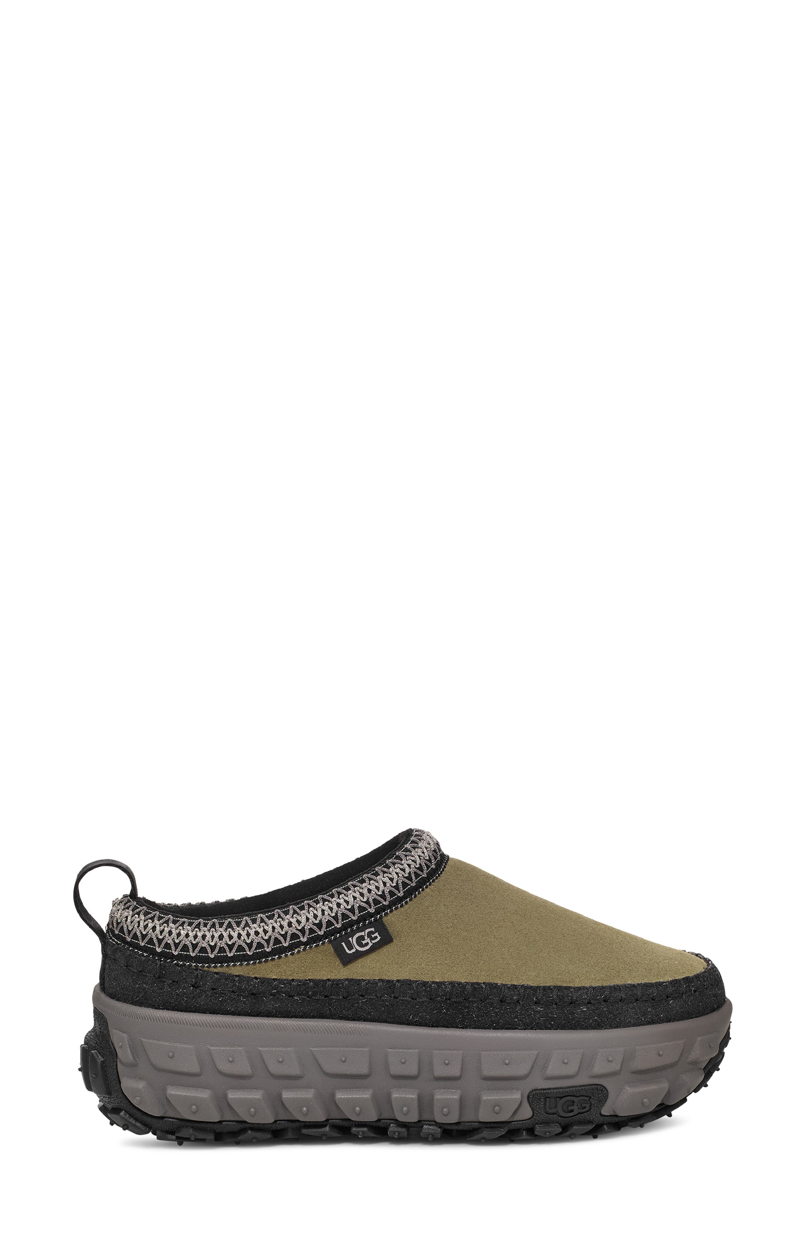 Venture Daze Platform Indoor/Outdoor Slip-On Shoe, Alternate, color, BURNT OLIVE / CHARCOAL