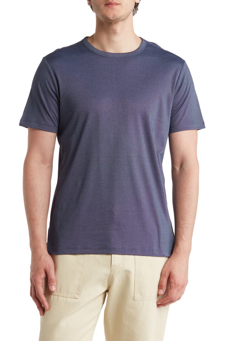 Rivervally Short Sleeve T-Shirt, Main, color, BLUE NIGHT